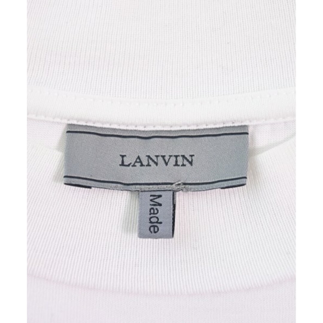 LANVIN ランバン Tシャツ・カットソー XS 白 【古着】【中古】