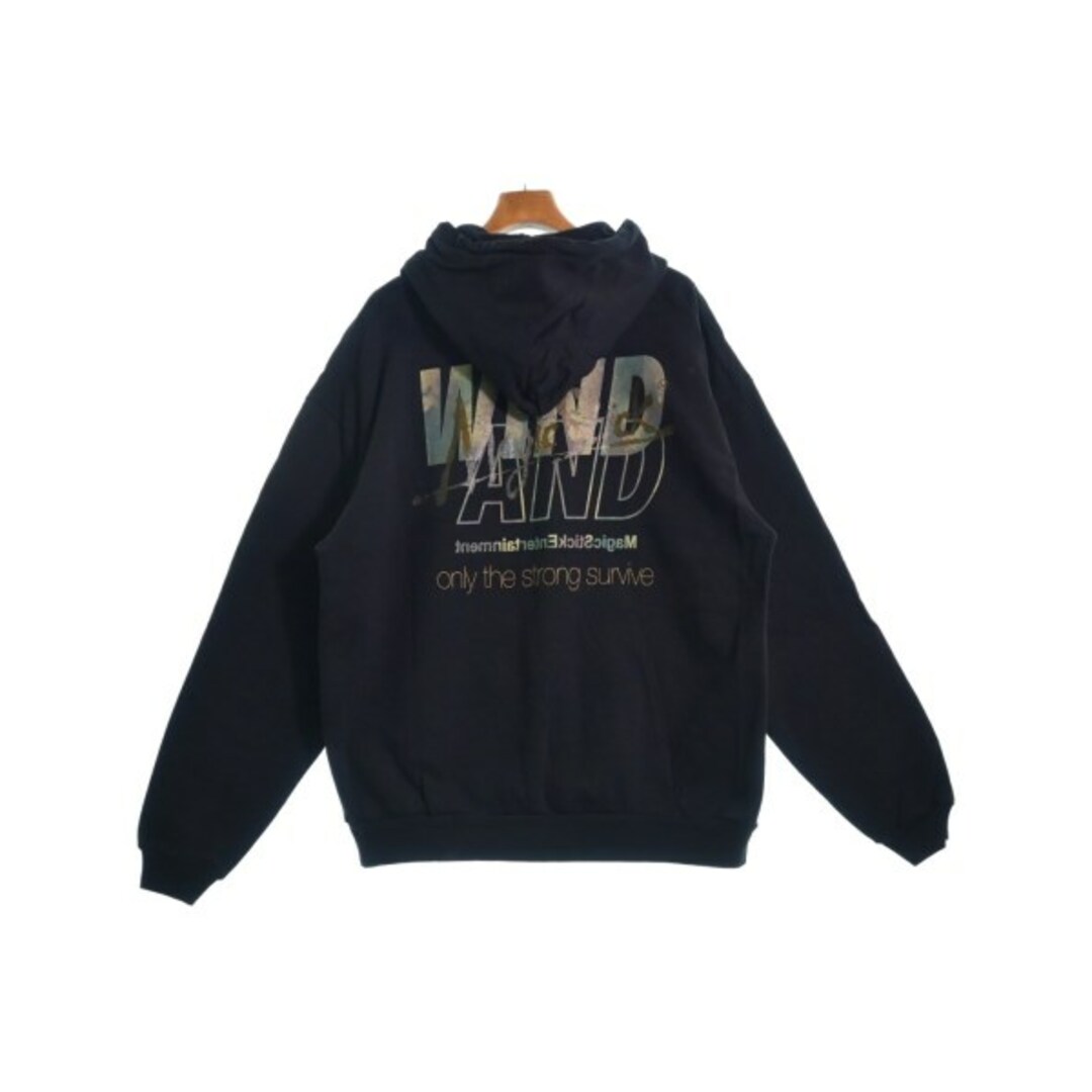 WIND AND SEA ウィンダンシー パーカー XL 黒 【古着】【中古】