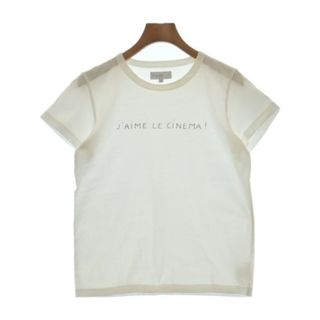 アニエスベー(agnes b.)のAgnes b. アニエスベー Tシャツ・カットソー 1(S位) オフホワイト 【古着】【中古】(カットソー(半袖/袖なし))