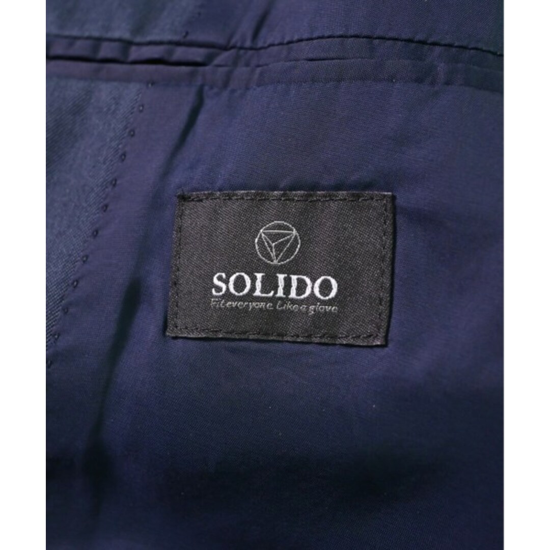 SOLIDO(ソリード)のSOLIDO セットアップ・スーツ（その他） 2(M位)/3(L位) 紺 【古着】【中古】 メンズのスーツ(その他)の商品写真