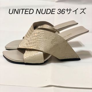 ユナイテッドヌード(UNITED NUDE)の UNITED NUDE サンダル　LOOP X 36サイズ(サンダル)