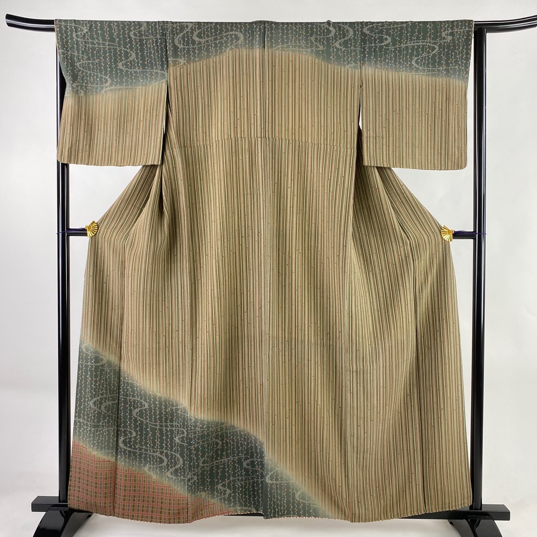 訪問着 身丈158.5cm 裄丈66.5cm 正絹 美品 秀品