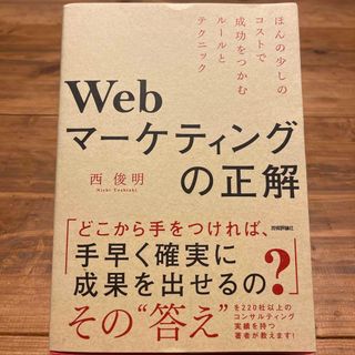 Ｗｅｂマーケティングの正解 ほんの少しのコストで成功をつかむルールとテクニック(コンピュータ/IT)