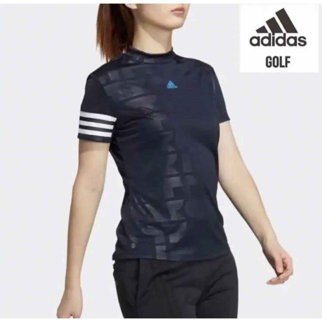 新品 adidas Golf セットアップ 半袖モックネックシャツ スカート