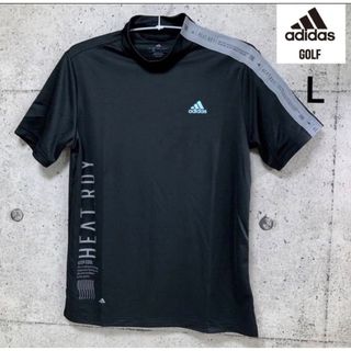 アディダス(adidas)のアディダスゴルフ【L】 HEAT.RDY ワーディング モックネックシャツ (ウエア)