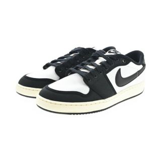 NIKE ナイキ スニーカー 27cm 白x黒xベージュ系 【古着】【中古】