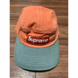 シュプリーム(Supreme)のsupreme キャップ　オレンジ　グリーン(キャップ)