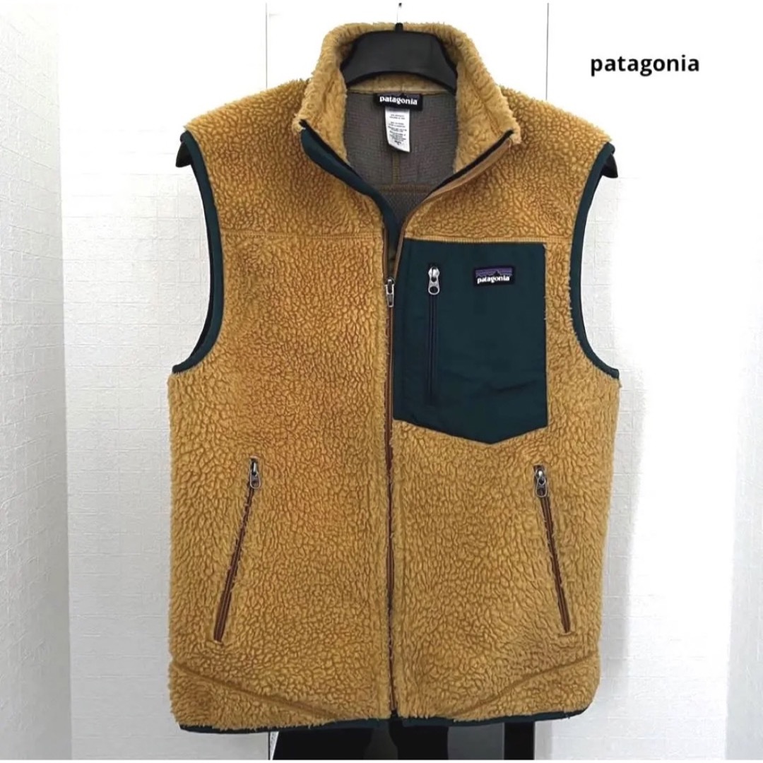 patagonia - patagonia クラシック レトロXベスト人気困難Pゴールド ...