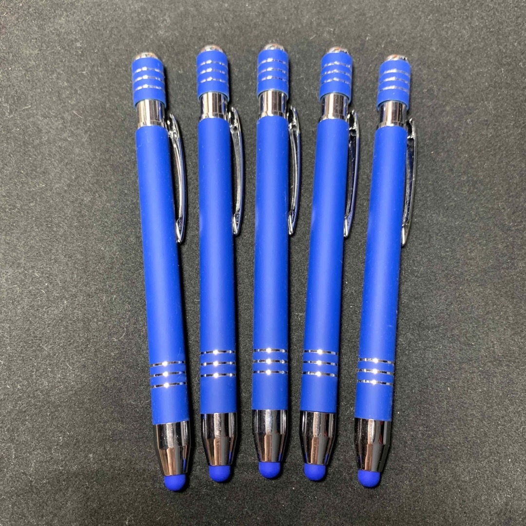 新品ボールペン5本(店名・企業名入り)タッチペン機能付き | フリマアプリ ラクマ