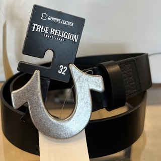 トゥルーレリジョン(True Religion)の【新品】トゥルーレリジョン USA 本革 ベルト /32(ベルト)