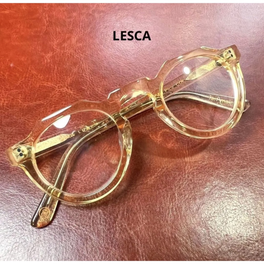 レスカ LESCA Lunetier Pica 入手困難シャンパンGOLD☆新品