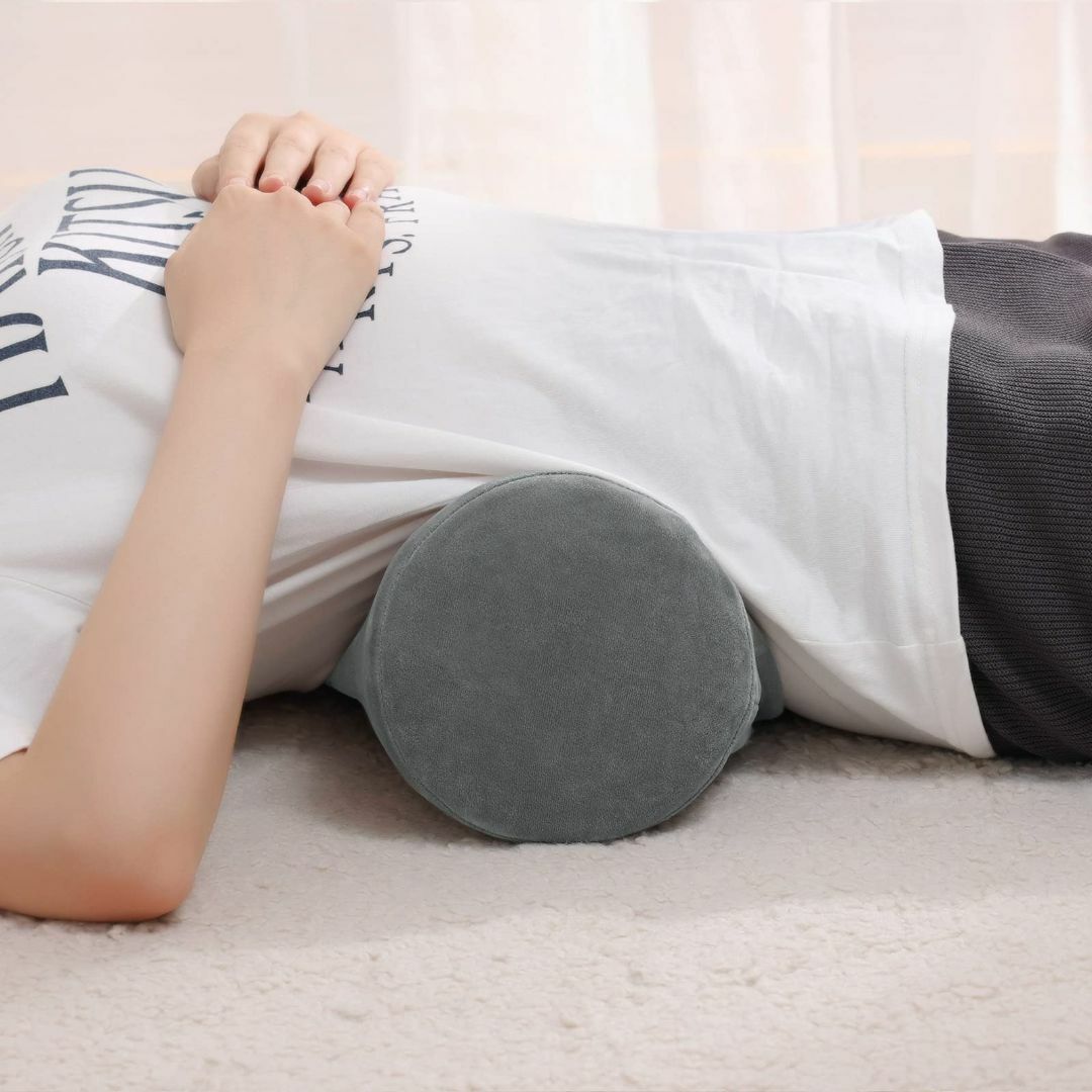 Baibu Home クッション 円柱 低反発 クッション 抱き枕 腰枕 足枕  インテリア/住まい/日用品の寝具(枕)の商品写真