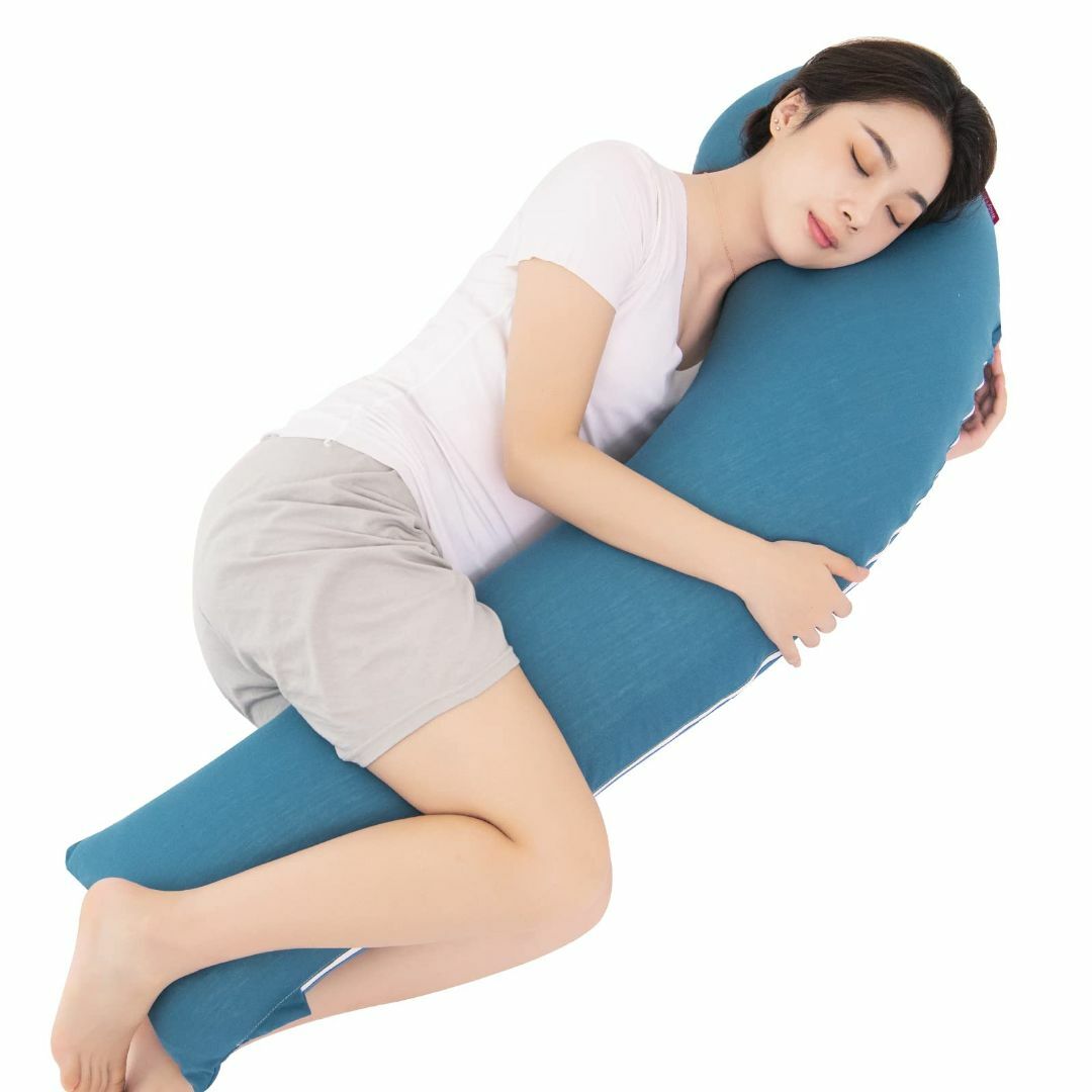 【色: ブルー】Wndy's Dream 抱き枕 妊婦、だきまくら、大きいサイズ