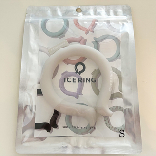 エフオーキッズ(F.O.KIDS)のネッククーラー アイスリング ICE RING Sサイズ ライトグレー(その他)