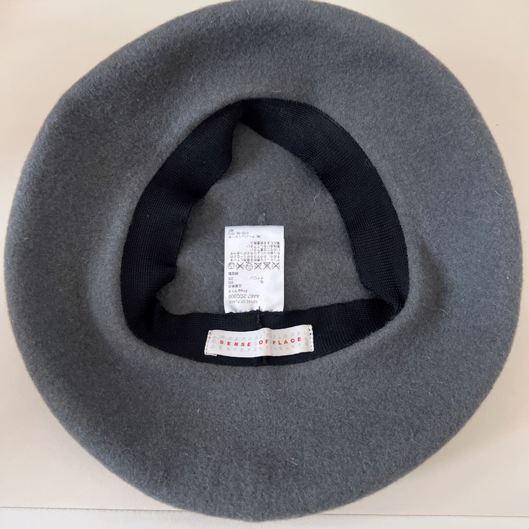 SENSE OF PLACE by URBAN RESEARCH(センスオブプレイスバイアーバンリサーチ)のベレー帽　SENSE OF PLACE レディースの帽子(ハンチング/ベレー帽)の商品写真