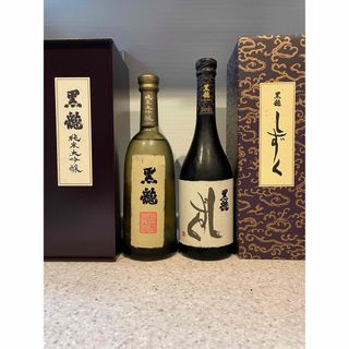 コクリュウ(黒龍)の黒龍　純米大吟醸　しずく　720ml 2本セット(日本酒)