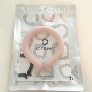 エフオーキッズ(F.O.KIDS)のネッククーラー アイスリング ICE RING  Sサイズ ピンク(その他)