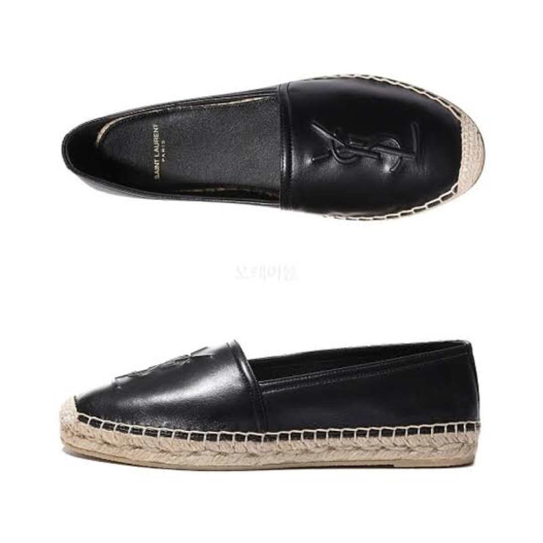 SAINT LAURENT サンローラン モノグラム シューズ フラットシューズ