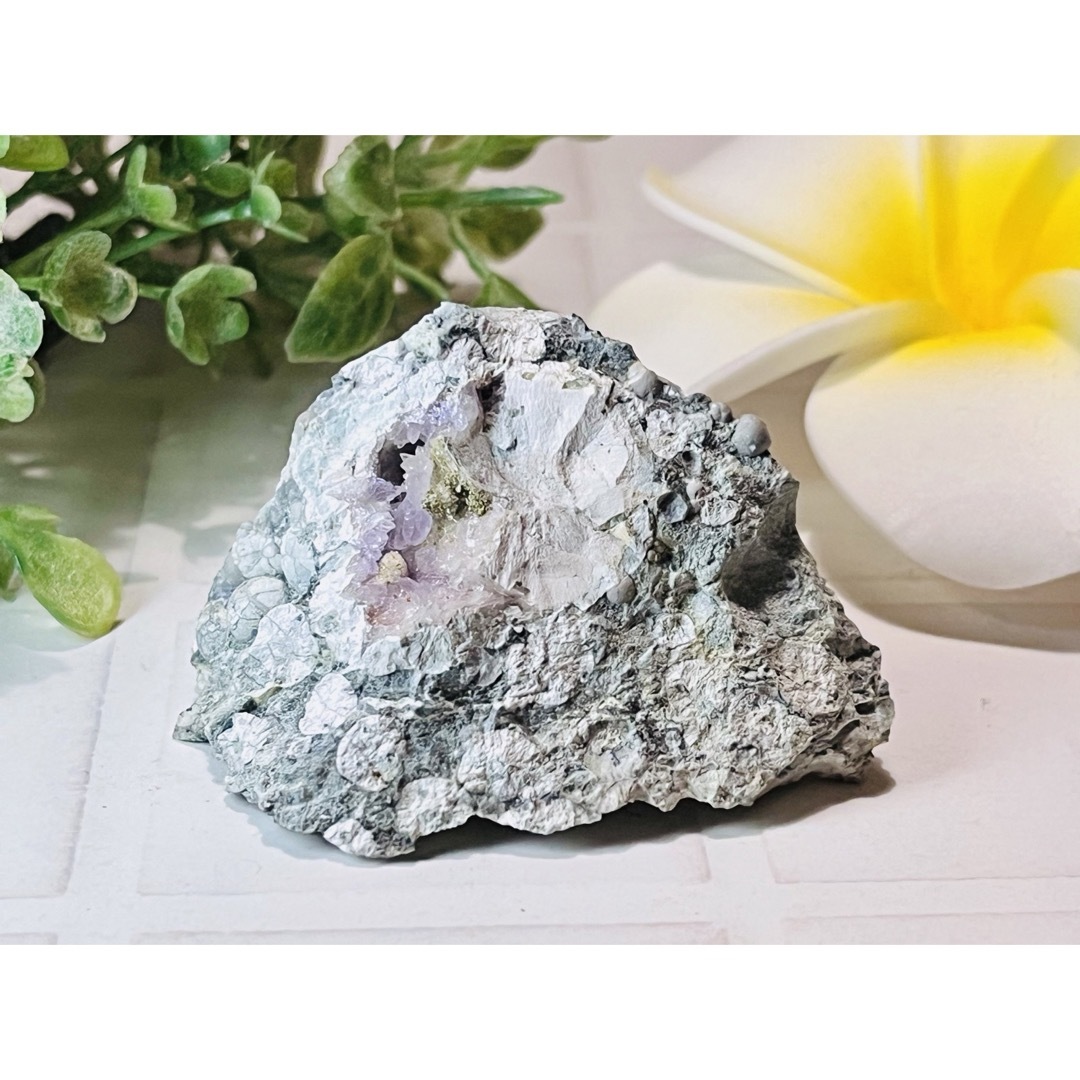 かぐや姫水晶☪︎⋆˚ 福島県産　アメジスト　紫水晶　ラフストーン　原石