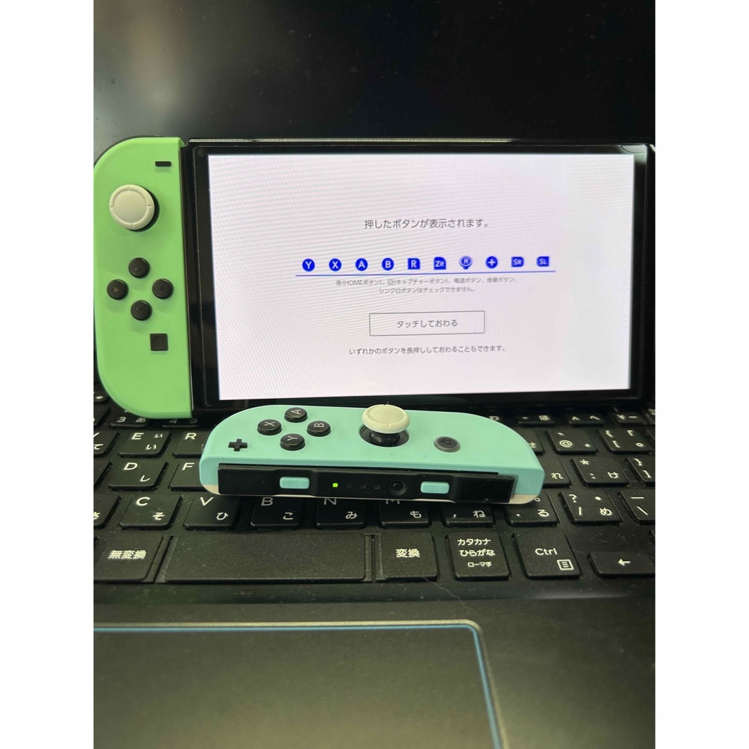 JOY-CON (L)/(R) あつ森カラー　シェル交換品