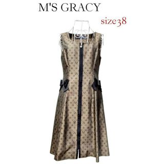 エムズグレイシー(M'S GRACY)の✨M'S GRACY★レディース★膝丈ワンピース★size38(ミニワンピース)