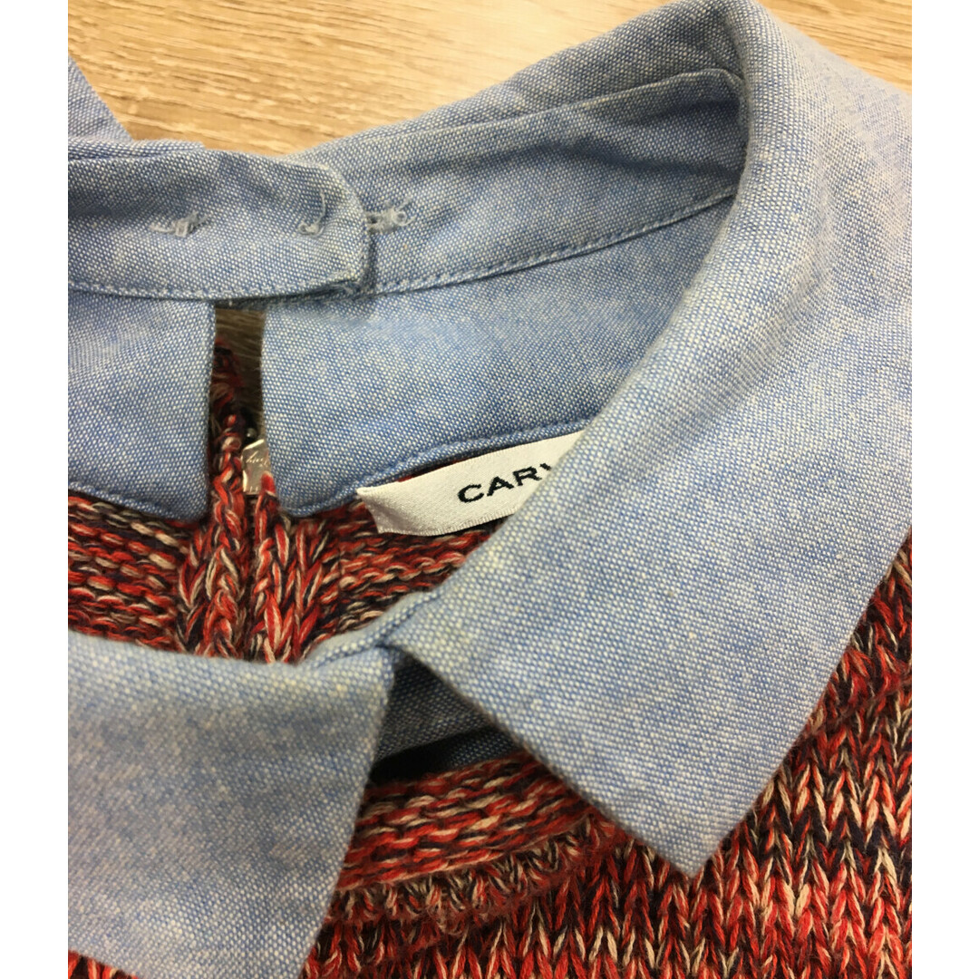 52124● CARVEN スウェット ジャケット S グレー ニット