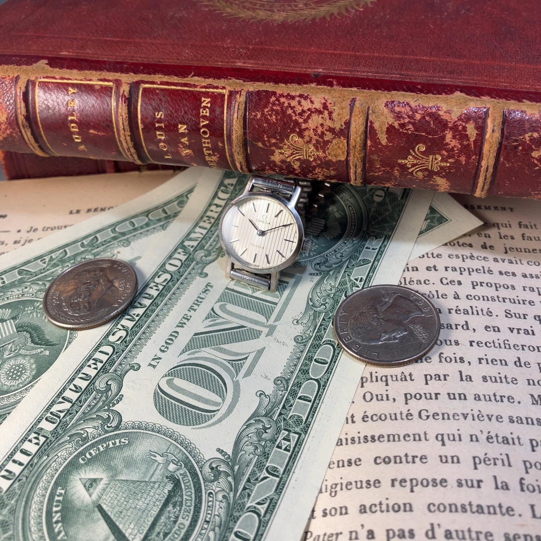 OMEGA(オメガ)のOH済オーバーホール済オメガOMEGAアンティークウォッチ手巻きレディース腕時計 レディースのファッション小物(腕時計)の商品写真