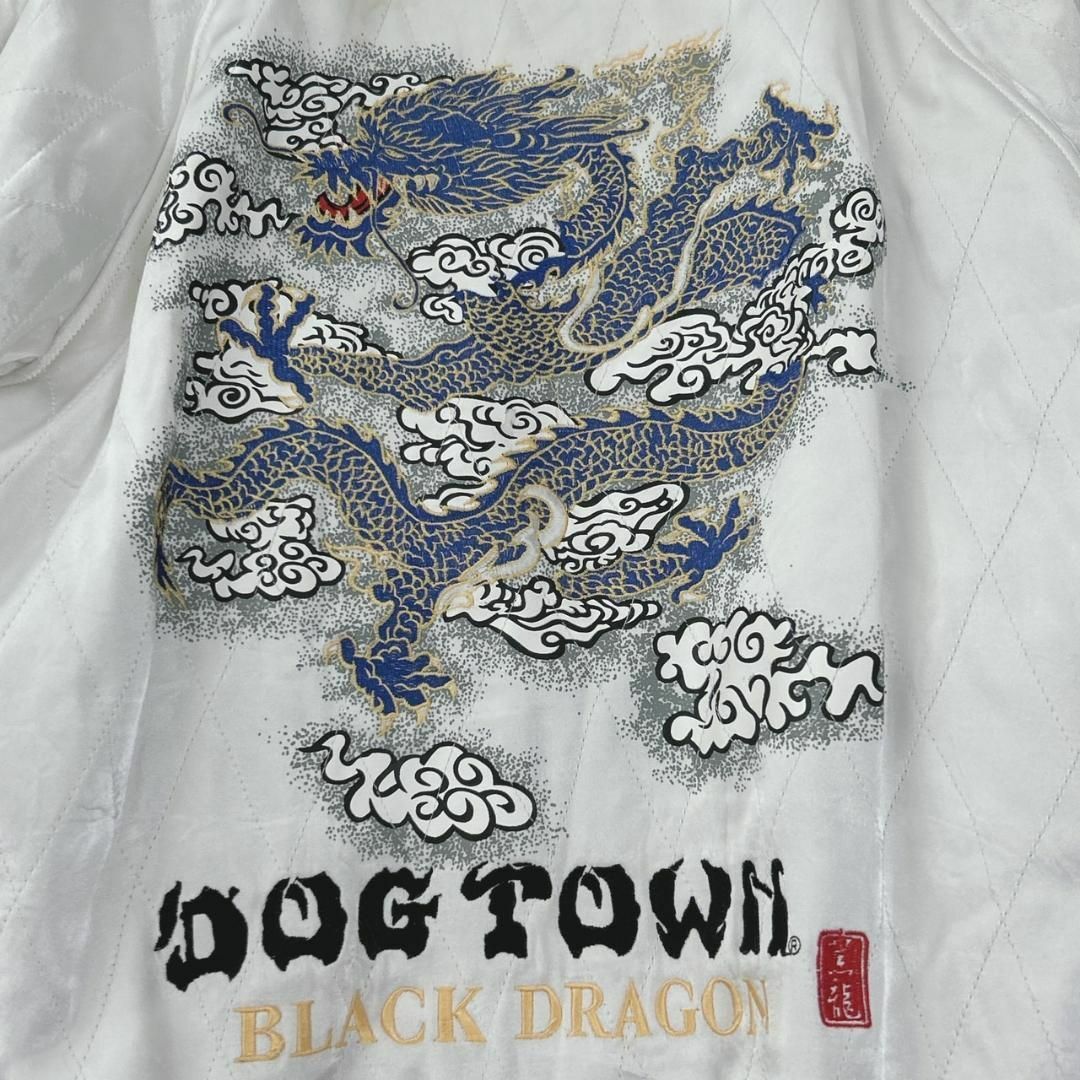 DOG TOWN BLACK DRAGON 黒龍 ベースボールシャツ XL