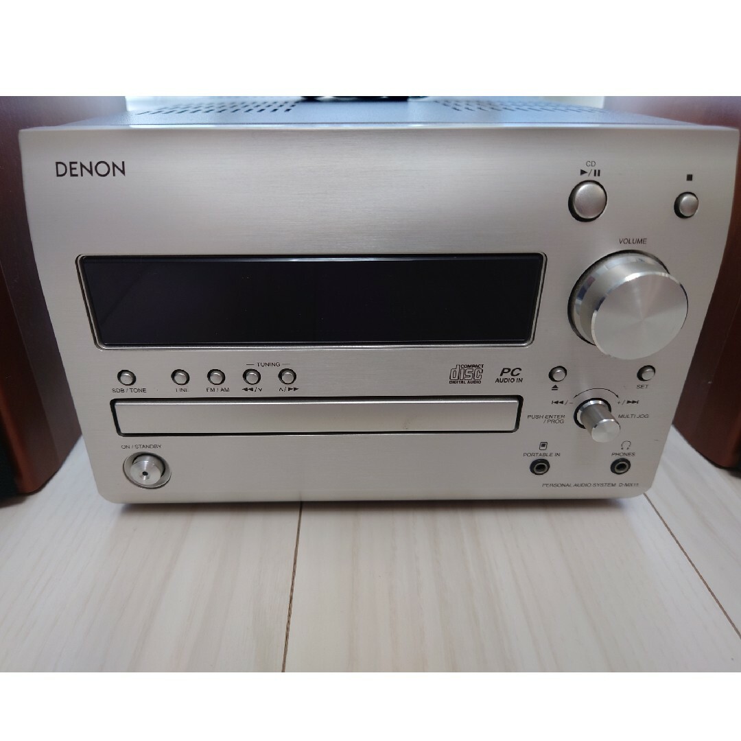Denon パーソナルオーディオシステム 木目 D-MX11-M