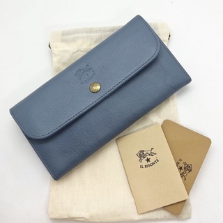 イルビゾンテ(IL BISONTE) 財布(レディース)（ブルー・ネイビー/青色系