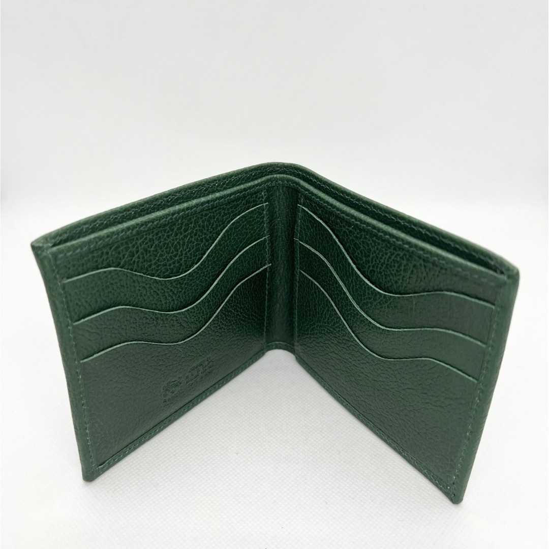 イルビゾンテ ニつ折財布 ☆ヴェルデ(グリーン)☆