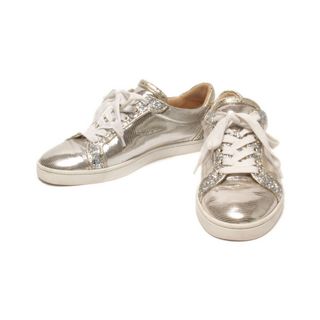 ルブタン(Christian Louboutin) ラメ スニーカー(レディース)の通販 38