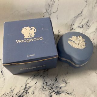 ウェッジウッド(WEDGWOOD)のウェッジウッド　ジャスパーウェア　ビーンズボックス(小物入れ)