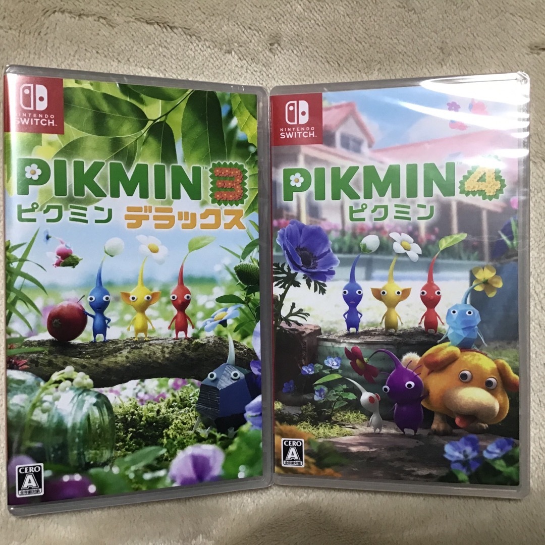 ピクミン4 ピクミン3 デラックス 2本セット - 家庭用ゲームソフト ピクミン4 ピクミン3 デラックス 2本セット - 家庭用ゲームソフト