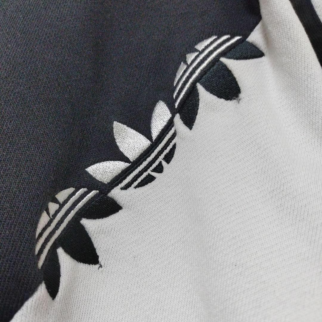 adidas　アディダス　刺繍ロゴ　ニットジャケット　トレフォイル　マルチカラー