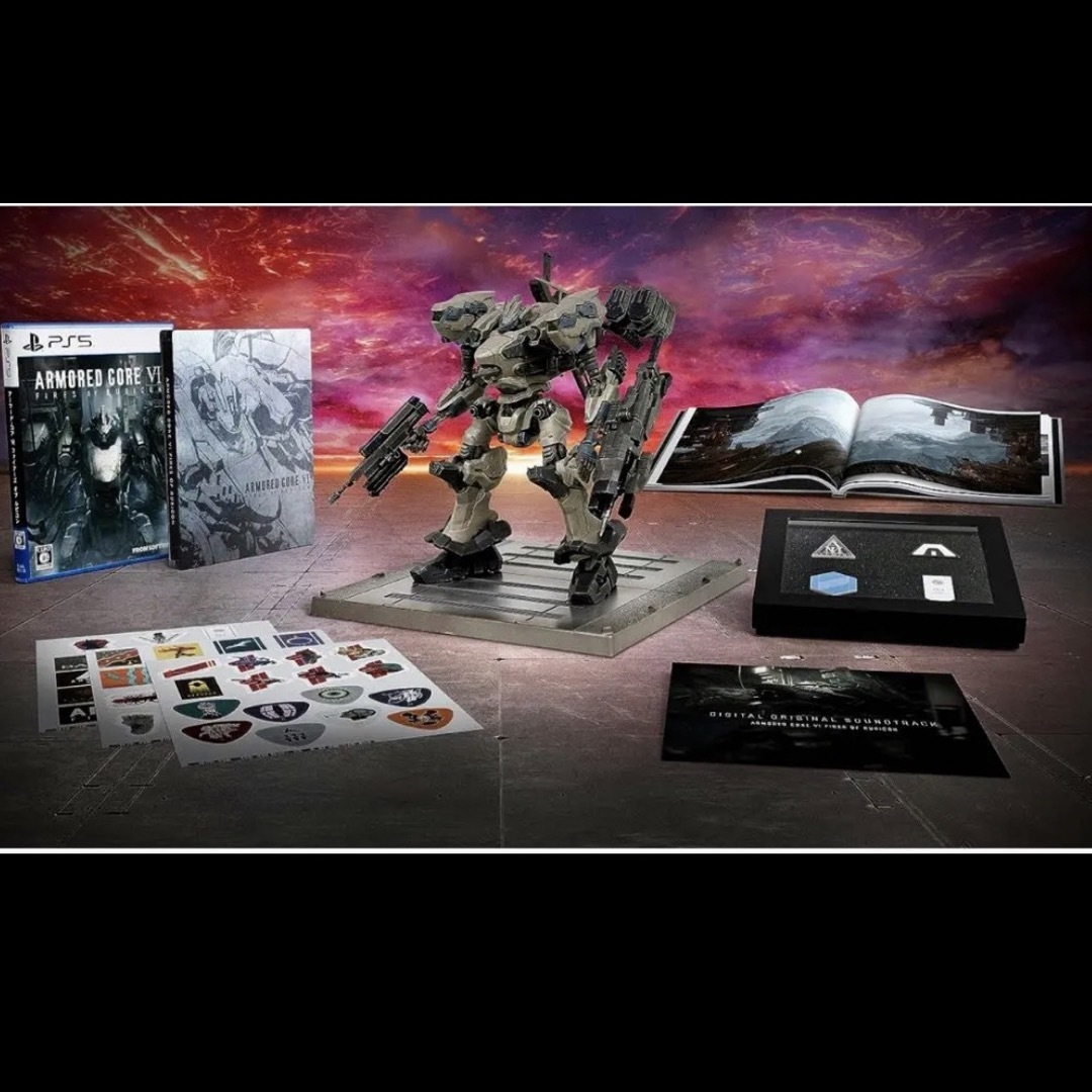 アーマードコア6 限定版 特典 AC NIGHTFALL スタチュー AC Ⅵ - テレビ アーマードコア6 限定版 特典 AC NIGHTFALL スタチュー AC Ⅵ - テレビ