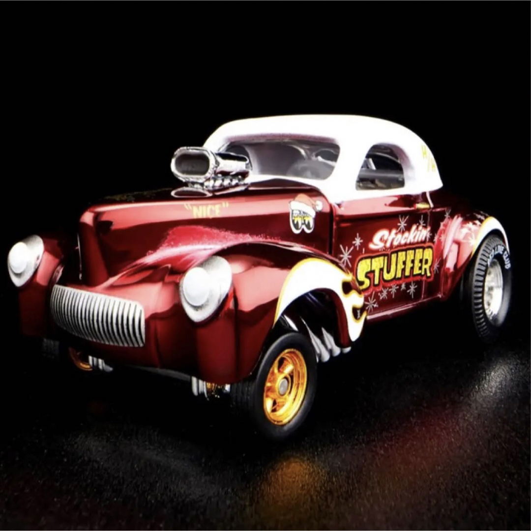 ホットウィール(ホットウィール)のHot Wheels RLC限定 ホリデーカー '41 ウィリーズ ギャッサー エンタメ/ホビーのおもちゃ/ぬいぐるみ(ミニカー)の商品写真