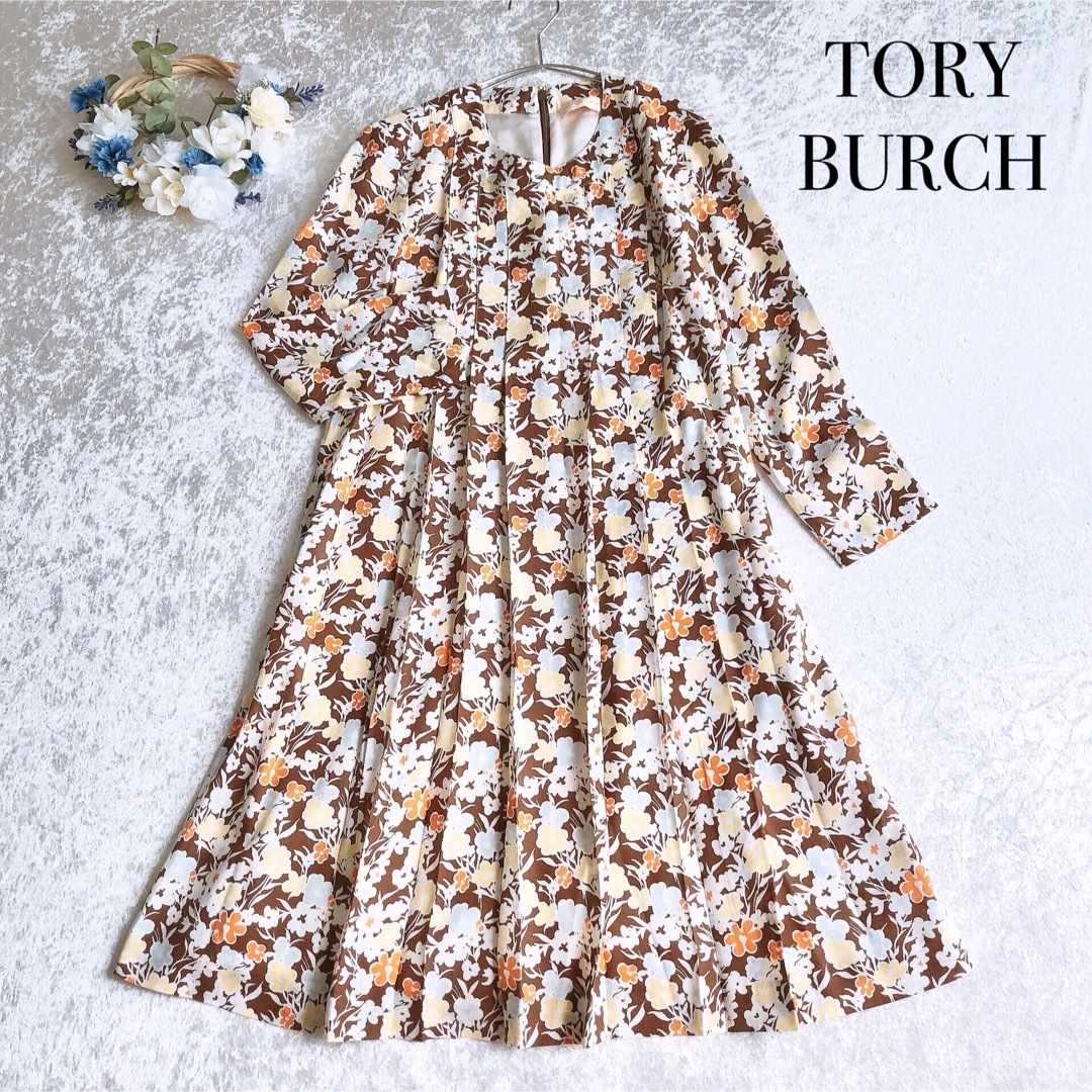 【キャサリン妃ご着用】TORY BURCH トリーバーチ 上品ワンピース