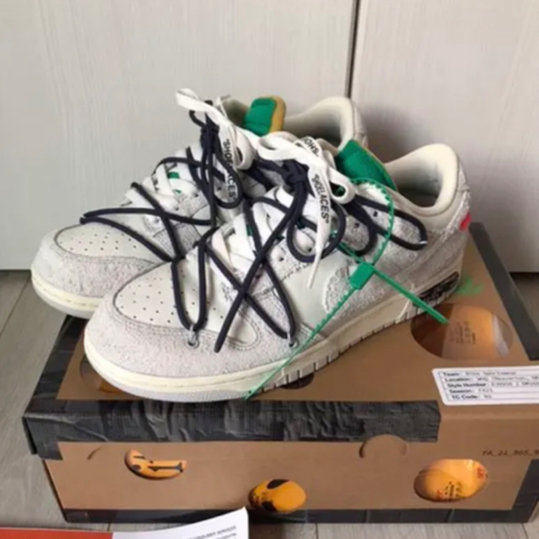 OFF-WHITE × NIKE DUNK LOW 1 OF 50