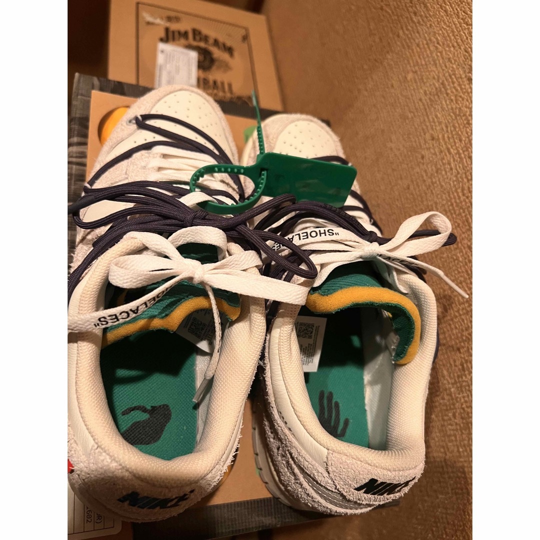 OFF-WHITE × NIKE DUNK LOW 1 OF 50