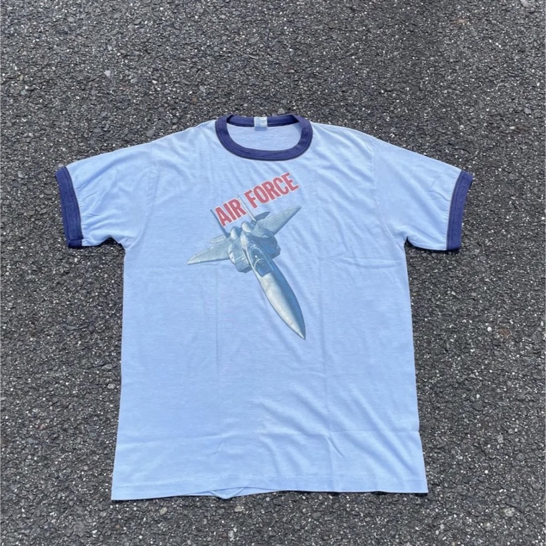 vintage リンガーTシャツ　ラグランTシャツ　airforceTシャツ