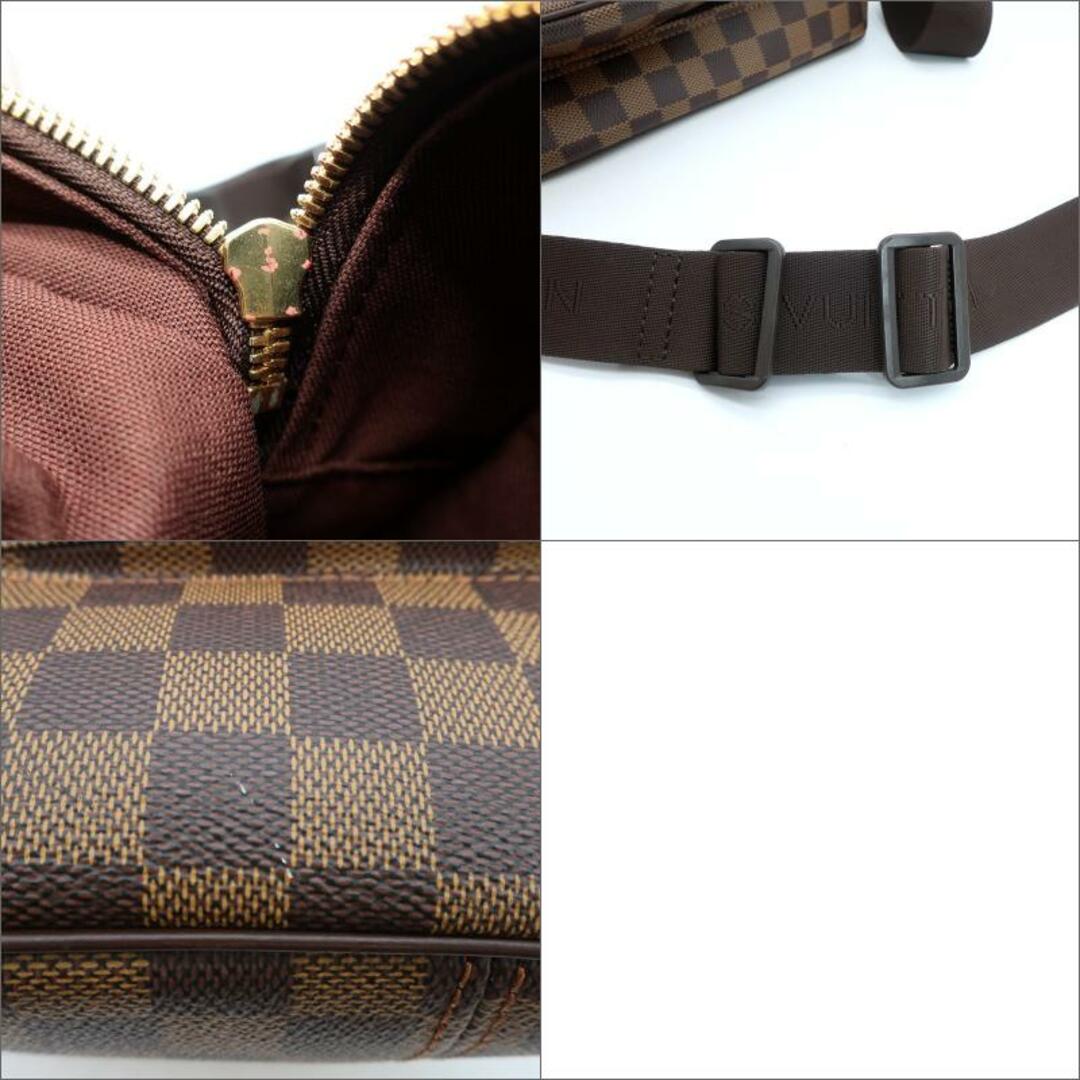 LOUIS VUITTON ルイヴィトン　
オラフ MM N41441 エベヌ　
ダミエ ショルダーバッグ レディース　
【正規品】【美品】　
【買蔵】