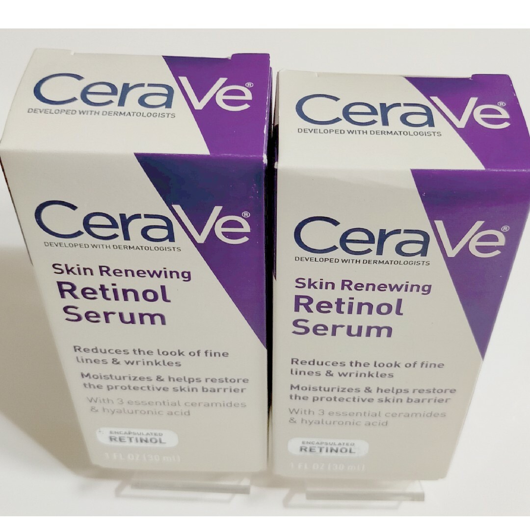 セラヴィ 紫 スキンリニューイングレチノールセラム 30ml Ceraveの通販 by 800billion's shop｜ラクマ