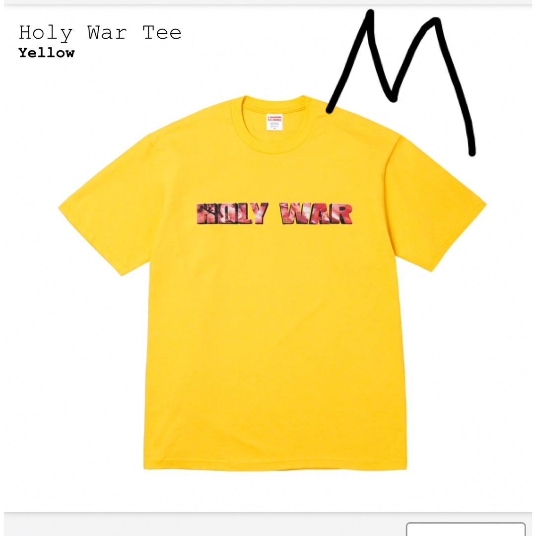 supreme Holy War Tee tシャツTシャツ/カットソー(半袖/袖なし)