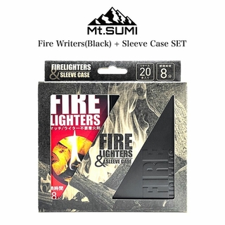 スノーピーク(Snow Peak)のMt.SUMI FIRE LIGHTERS SLEEVE CASE 黒(ストーブ/コンロ)