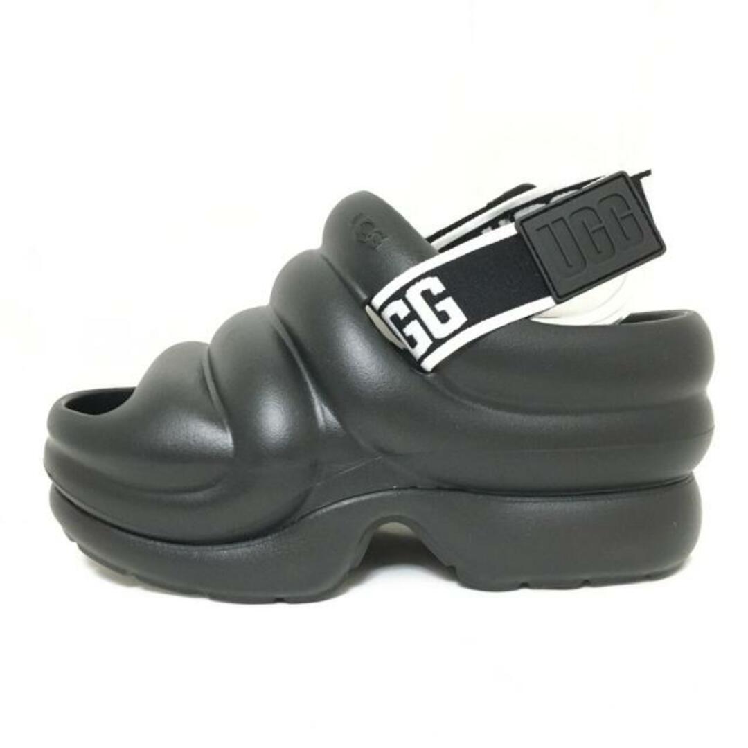 UGG(アグ) サンダル w5 レディース美品 黒-