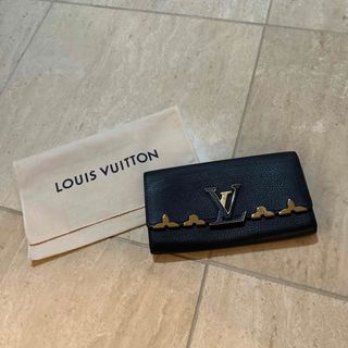 ルイヴィトン(LOUIS VUITTON)のLOUIS VUITTON/ルイヴィトン/ポルトフォイユ・カプシーヌ/フラワー(財布)