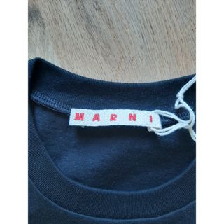 Marni - ラスト⭐新品 MARNI シンプルロゴ Tシャツ ブラック 14Y/M