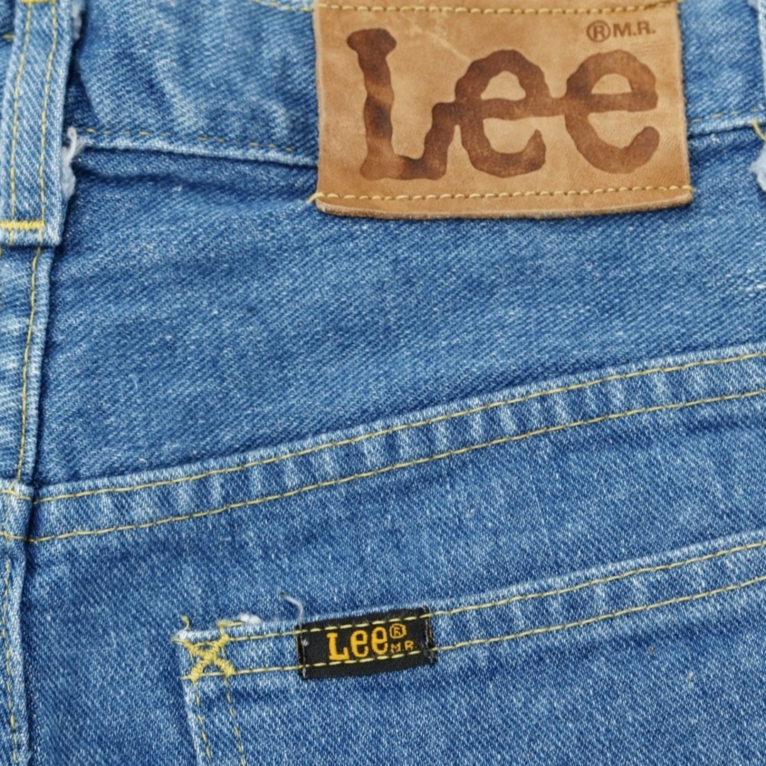 Lee(リー)の【中古】リー Lee USA製 デニム ホットパンツ ショートパンツ ブルー【サイズ28】【レディース】 レディースのパンツ(ショートパンツ)の商品写真