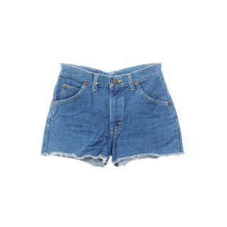 リー(Lee)の【中古】リー Lee USA製 デニム ホットパンツ ショートパンツ ブルー【サイズ28】【レディース】(ショートパンツ)